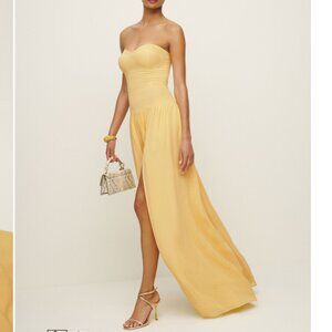 Reformation Strapless Dress